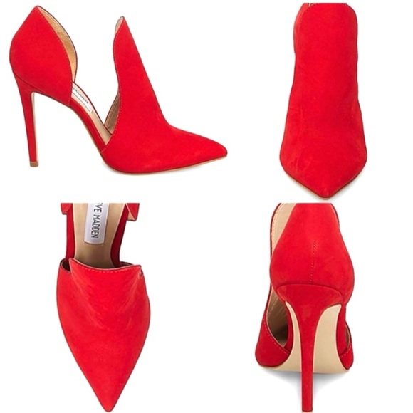 Steve Madden Sexy Red Heels - Picture 1 of 6